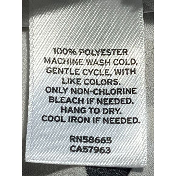 Halogen Black White Abstract Geometric Tunic Blouse Small Funky Work Chic Boho - Picture 6 of 8